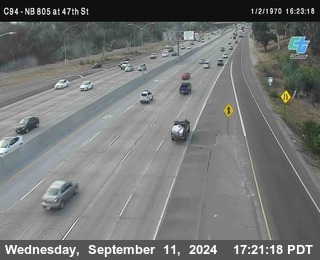 (C094) NB 805 : 47th Street (on ramp)