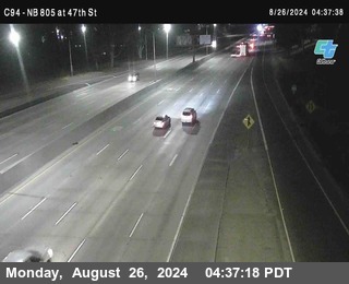 (C094) NB 805 : 47th Street (on ramp)