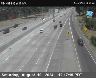 (C094) NB 805 : 47th Street (on ramp)