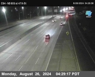 (C094) NB 805 : 47th Street (on ramp)