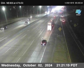 (C094) NB 805 : 47th Street (on ramp)