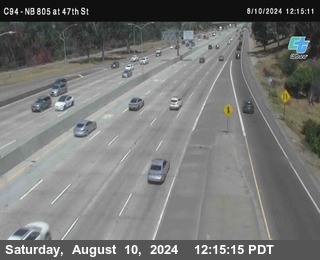 (C094) NB 805 : 47th Street (on ramp)