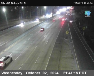 (C094) NB 805 : 47th Street (on ramp)