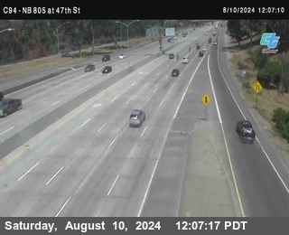 (C094) NB 805 : 47th Street (on ramp)