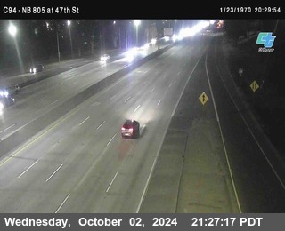 (C094) NB 805 : 47th Street (on ramp)