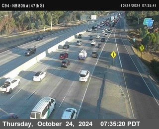 (C094) NB 805 : 47th Street (on ramp)