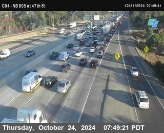 (C094) NB 805 : 47th Street (on ramp)