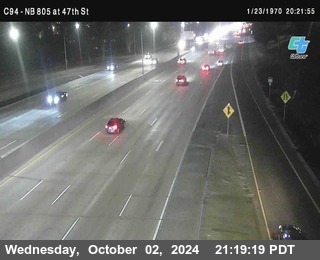 (C094) NB 805 : 47th Street (on ramp)