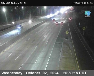 (C094) NB 805 : 47th Street (on ramp)