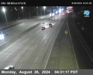 (C094) NB 805 : 47th Street (on ramp)