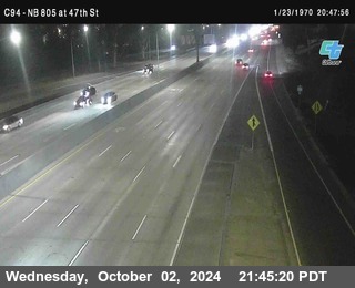 (C094) NB 805 : 47th Street (on ramp)