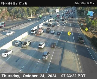 (C094) NB 805 : 47th Street (on ramp)