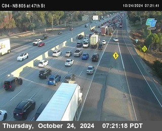 (C094) NB 805 : 47th Street (on ramp)