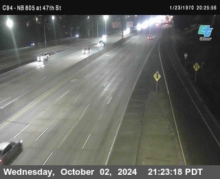 (C094) NB 805 : 47th Street (on ramp)