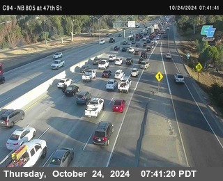 (C094) NB 805 : 47th Street (on ramp)