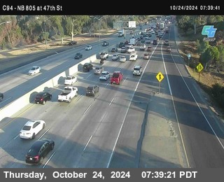 (C094) NB 805 : 47th Street (on ramp)