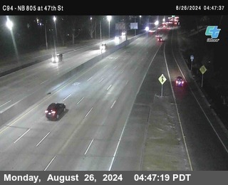 (C094) NB 805 : 47th Street (on ramp)