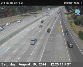 (C094) NB 805 : 47th Street (on ramp)