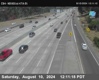 (C094) NB 805 : 47th Street (on ramp)