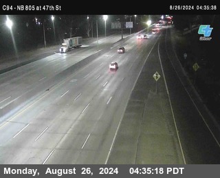 (C094) NB 805 : 47th Street (on ramp)