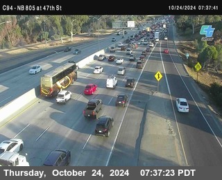 (C094) NB 805 : 47th Street (on ramp)