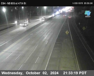 (C094) NB 805 : 47th Street (on ramp)