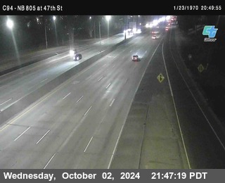 (C094) NB 805 : 47th Street (on ramp)