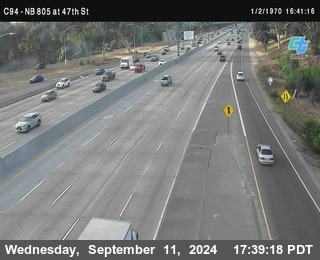 (C094) NB 805 : 47th Street (on ramp)