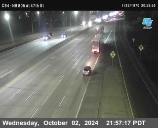 (C094) NB 805 : 47th Street (on ramp)