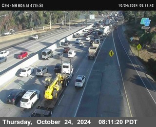 (C094) NB 805 : 47th Street (on ramp)