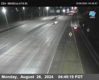 (C094) NB 805 : 47th Street (on ramp)