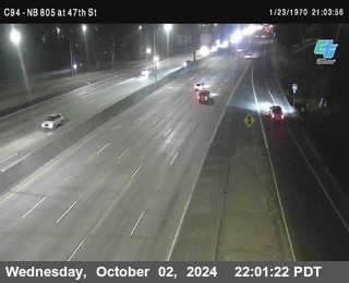 (C094) NB 805 : 47th Street (on ramp)