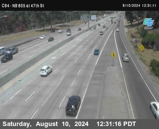 (C094) NB 805 : 47th Street (on ramp)