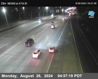 (C094) NB 805 : 47th Street (on ramp)