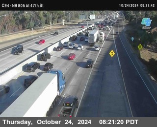 (C094) NB 805 : 47th Street (on ramp)