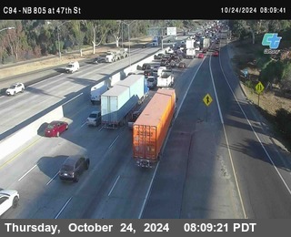 (C094) NB 805 : 47th Street (on ramp)