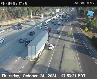 (C094) NB 805 : 47th Street (on ramp)