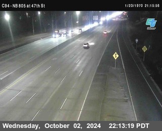 (C094) NB 805 : 47th Street (on ramp)