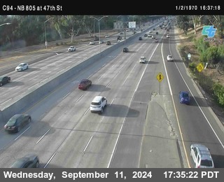 (C094) NB 805 : 47th Street (on ramp)