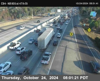 (C094) NB 805 : 47th Street (on ramp)