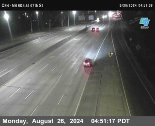 (C094) NB 805 : 47th Street (on ramp)