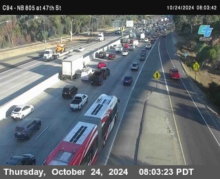 (C094) NB 805 : 47th Street (on ramp)