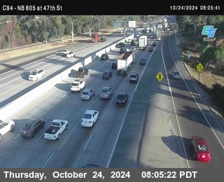 (C094) NB 805 : 47th Street (on ramp)