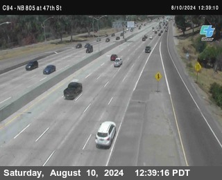 (C094) NB 805 : 47th Street (on ramp)