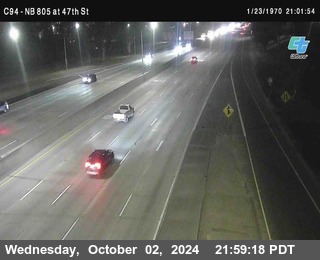 (C094) NB 805 : 47th Street (on ramp)