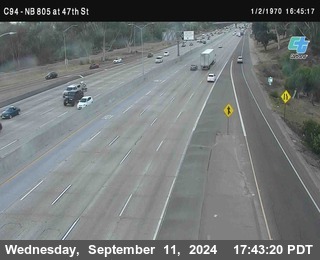 (C094) NB 805 : 47th Street (on ramp)