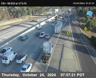 (C094) NB 805 : 47th Street (on ramp)