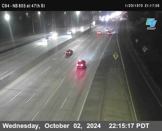 (C094) NB 805 : 47th Street (on ramp)