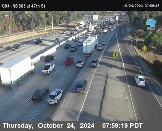 (C094) NB 805 : 47th Street (on ramp)