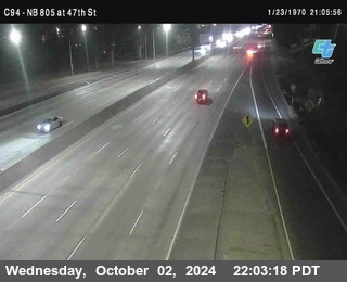 (C094) NB 805 : 47th Street (on ramp)